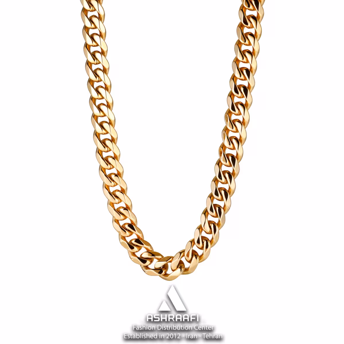 گردنبند زنجیری طلایی Monaco Chain Necklace G1