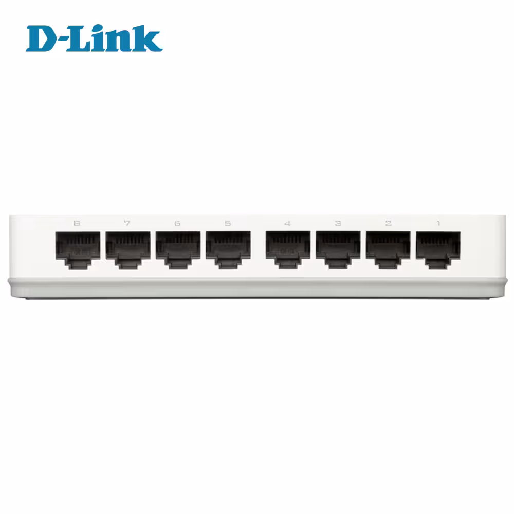سوئیچ شبکه 8 پورت 10/100 دی لینک مدل D-Link DES-1008A