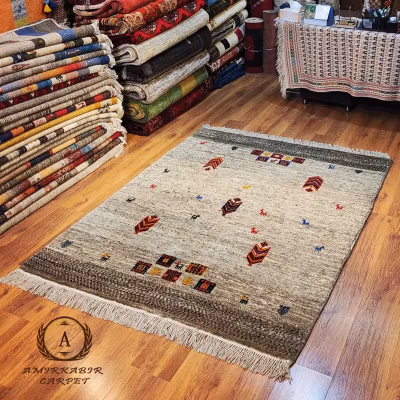 گبه دستباف قشقایی کد 8100