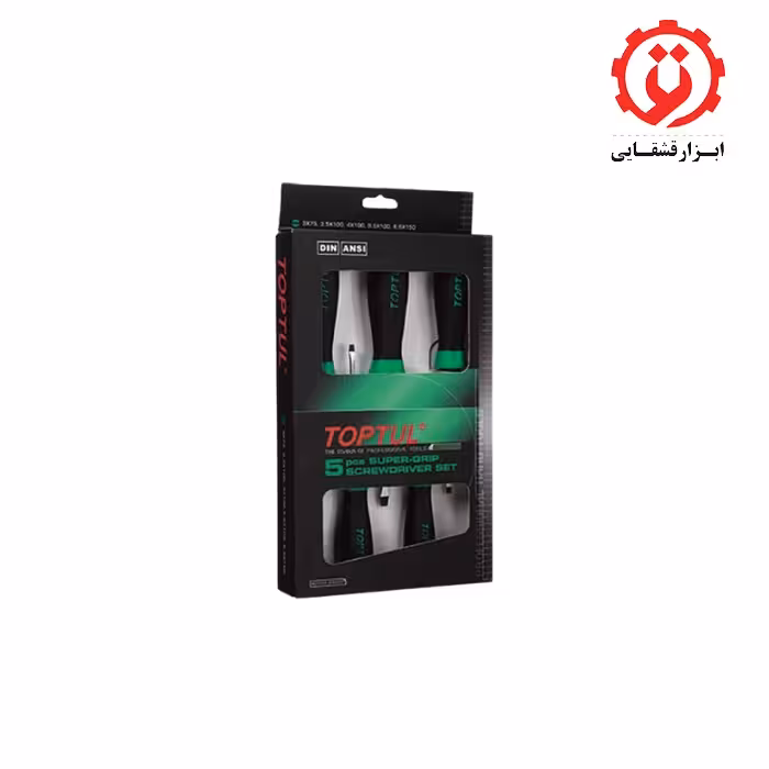 ست پیچ گوشتی دو سو 5 عددی تاپ تول مدل GAAE0503