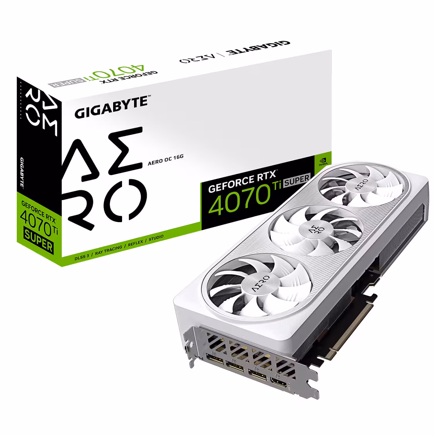 کارت گرافیک گیگابایت RTX 4070 TI SUPER AERO OC 16GB