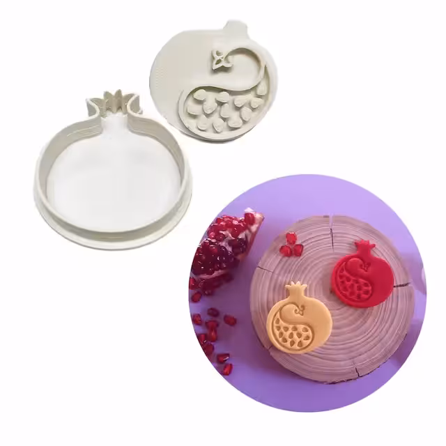 مهر و کاتر شیرینی انار ترمه ای