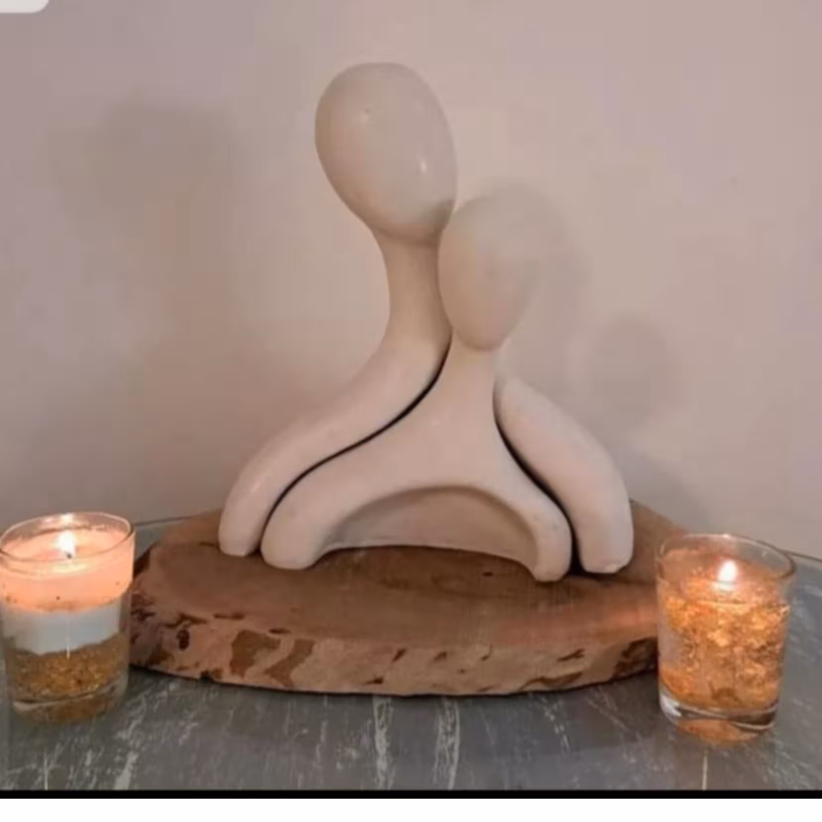 مجسمه عشاق گرافیکی بزرگ