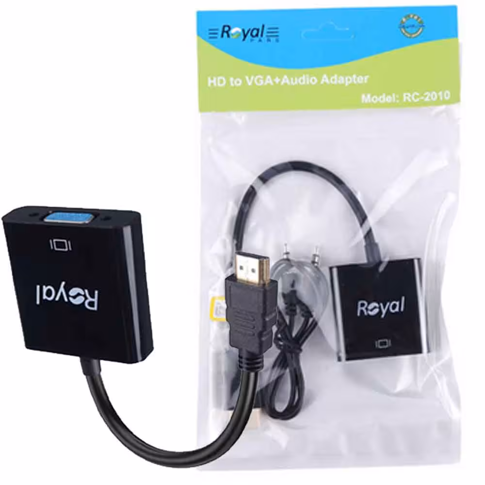 تبدیل HDMI به VGA صدا دار  RC-2010