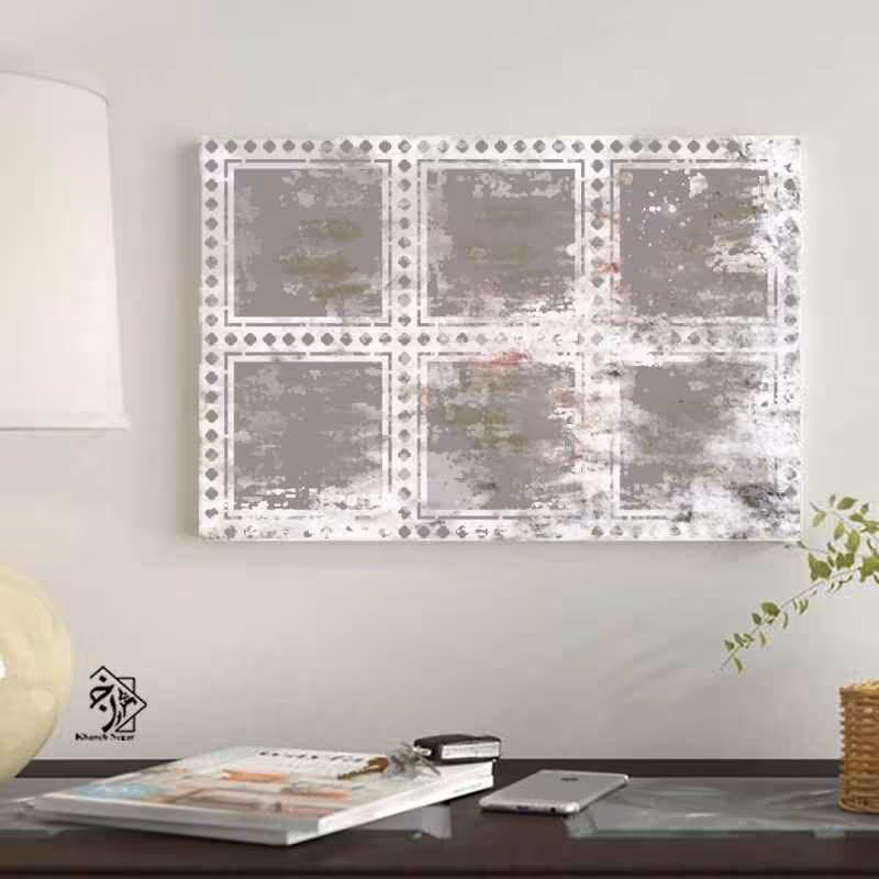 شابلون پتینه مربع کد 952