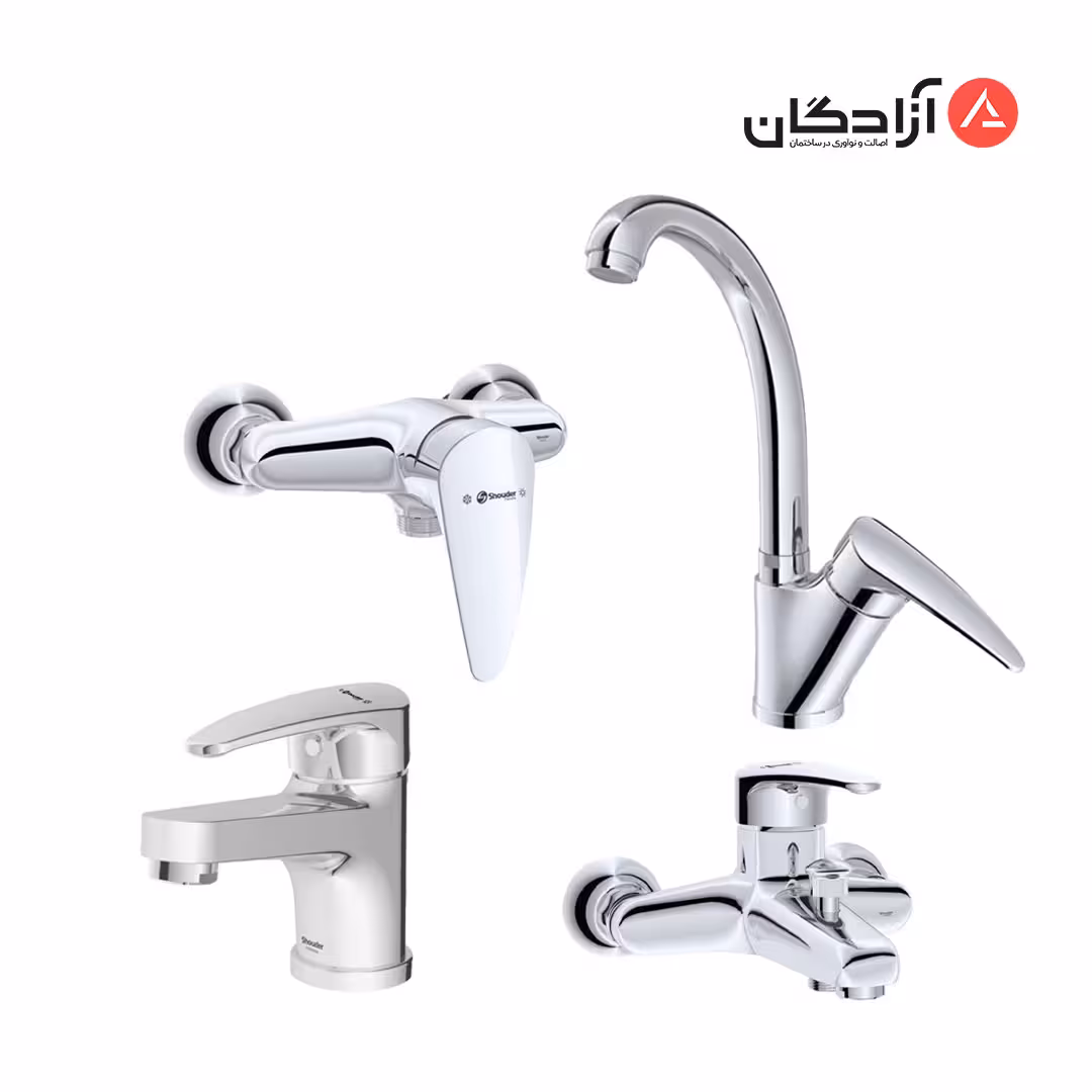 ست شیرآلات شودر مدل مانا