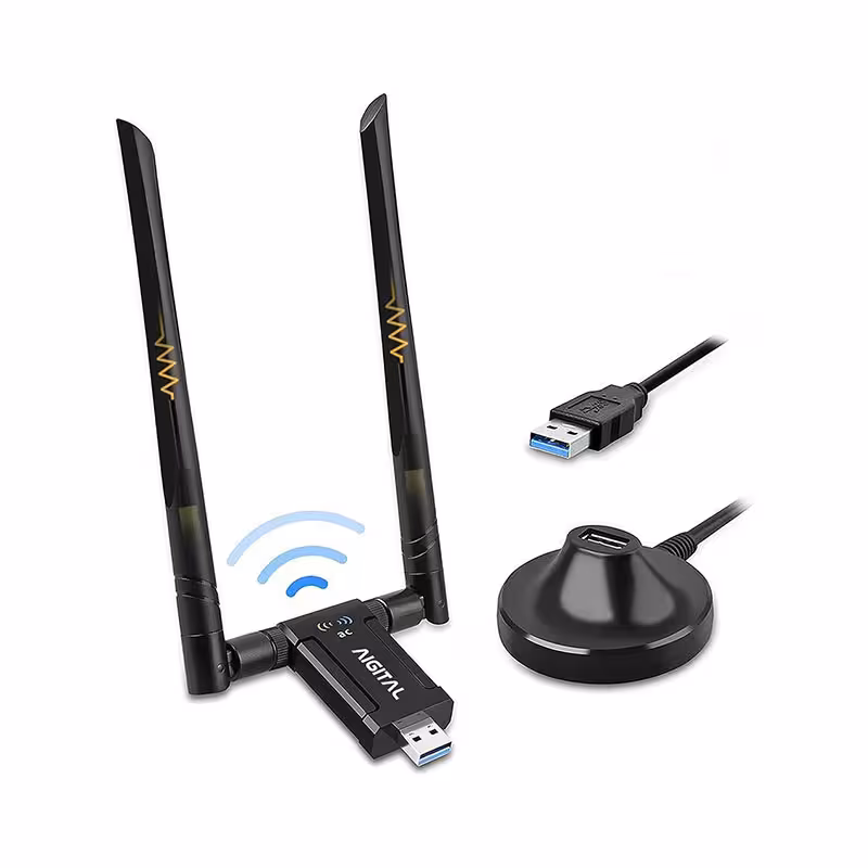 دانگل وای فای Aigital، 1200Mbps دو بانده 2.4Gو5G