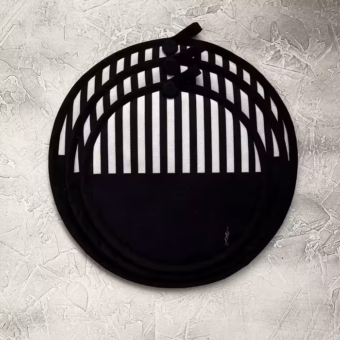 ست 3تایی دمکنی مخمل شادان - طرح 110