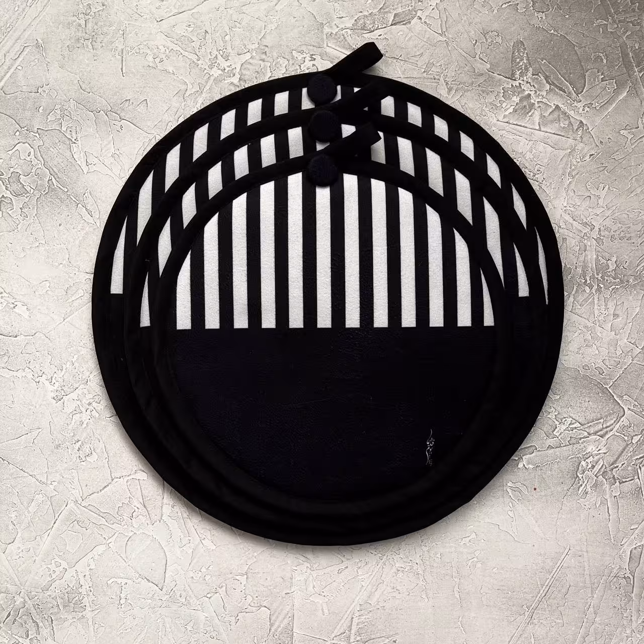 ست 3تایی دمکنی مخمل شادان - طرح 110