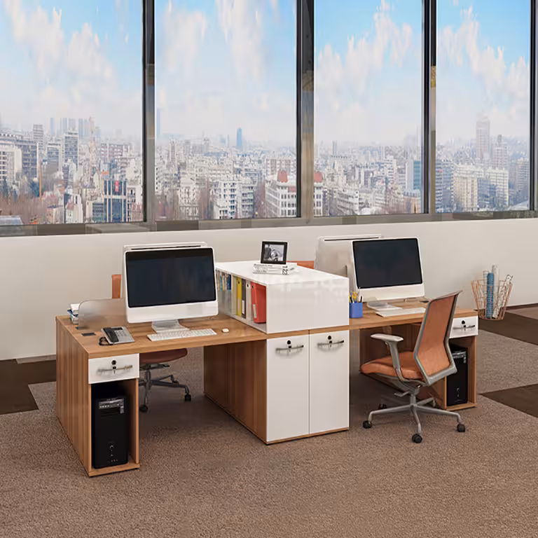 میز کارگروهی چوب فروش کد G108