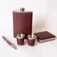 ست قمقمه استیل کتابی