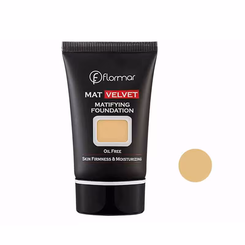 کرم پودر فلورمار مدل MAT VELVET شماره 207