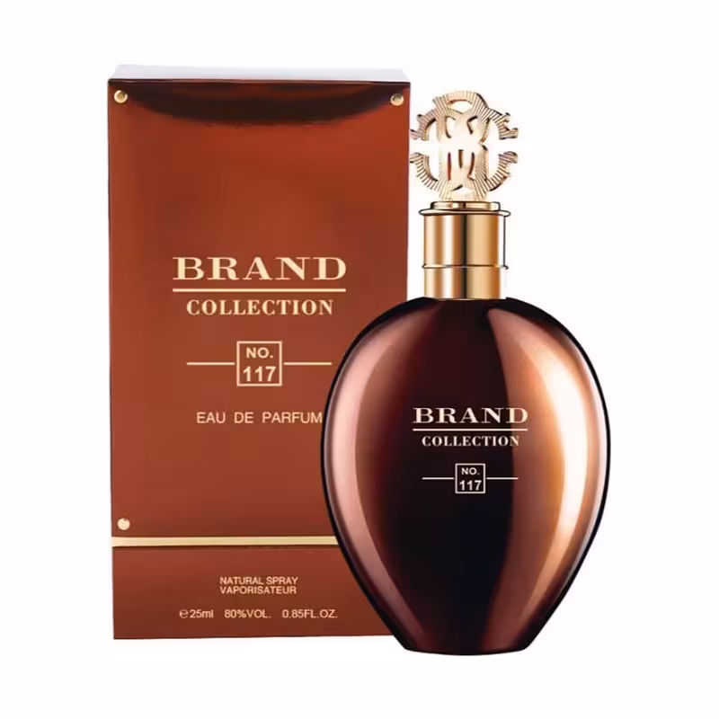 ادکلن برند کالکشن کد 117 رایحه روبرتو کاوالی تایگر عود (Roberto Cavalli Tiger Oud) حجم 25 میل - Brand Collection