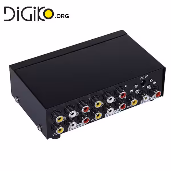 اسپلیتر 1به 4پورت RCA