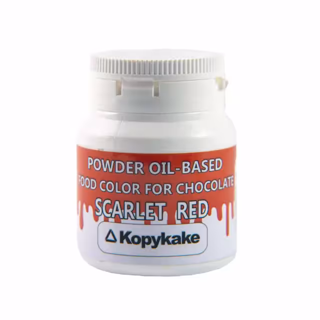 رنگ پودری قرمز محلول در روغن کپی کیک