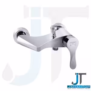 شیر حمام اهرمی کروم آریانا (مدل کارن)