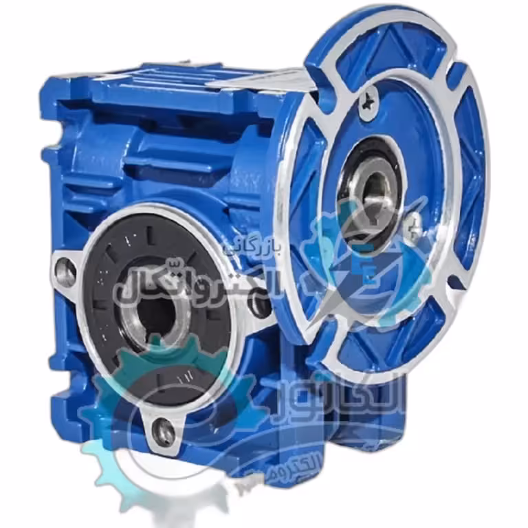 گیربکس حلزونی کتابی NMRV چینی سایز 30 فلنج ورودی 11 قطر شفت خروجی 14 میلیمتر فلنج 63B14