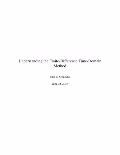 خرید و دانلود نسخه کامل کتاب Understanding the Finite-Difference Time-Domain Method