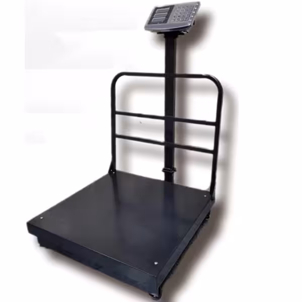 ترازو باسکول 400کیلویی گارددار تاشو کیبورد استیل