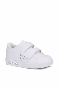 Oyo Lighted Unisex First Step White Sneaker – 128