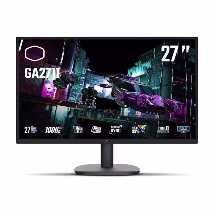 مانیتور گیمینگ کولر مستر 27 اینچ Cooler Master GA2711