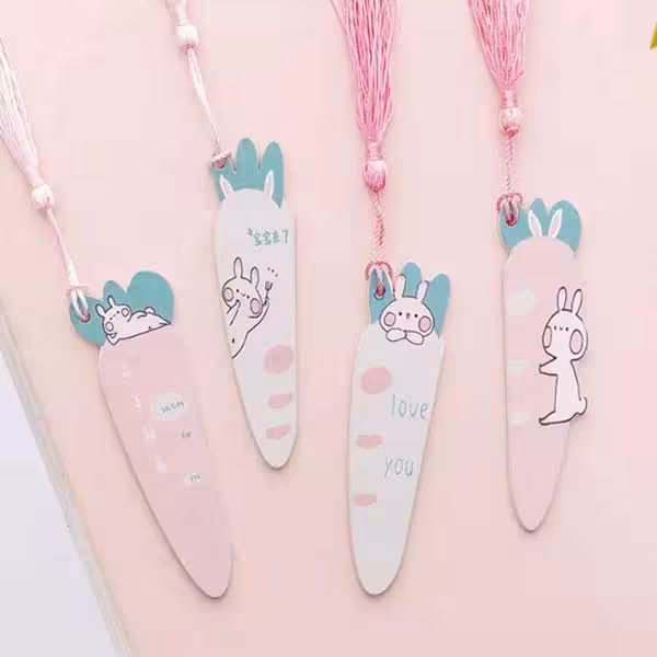 بوکمارک خط کش خرگوش هویجی ریش دار Bookmaker Ruler Rabbit