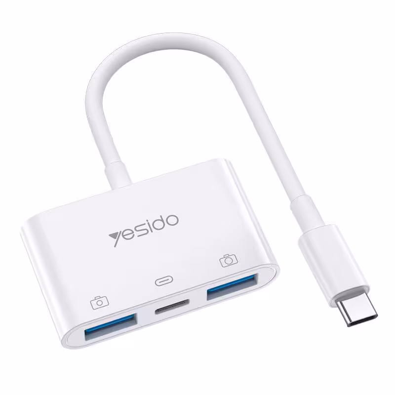 مبدل USB-C به USB-C / USB یسیدو مدل GS17