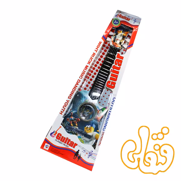 گیتار متوسط طرح باب اسفنجی