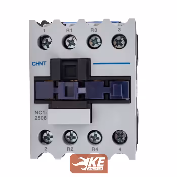 کنتاکتور چهار پل 9 آمپر بوبین 220 ولت چینت مدل NC1-0908