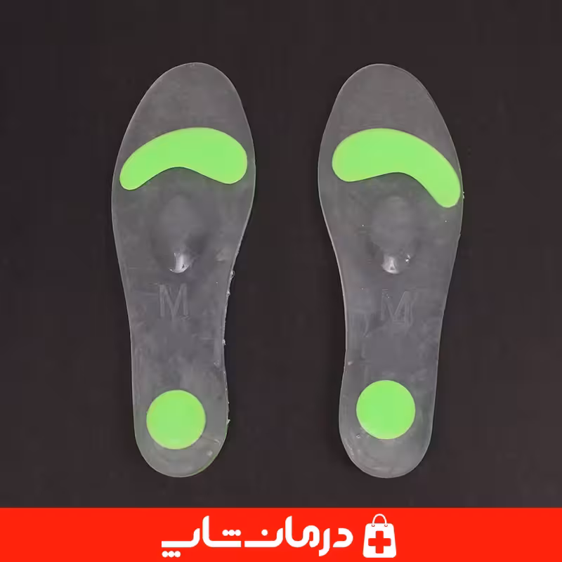 کفی طبی سیلیکونی orthoplex سایز مدیوم m پد خار پاشنه