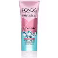 فوم شوینده ضدجوش و روشن کننده صورت پوندز نیاسورسینول Ponds Thymo-BHA
