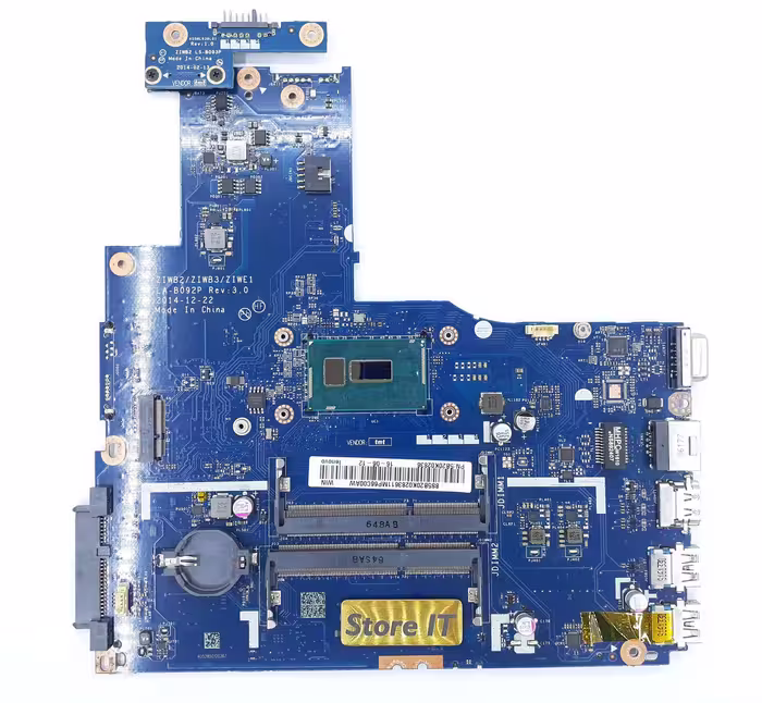 مادربرد لپ تاپ لنوو IdeaPad B50-70 (La-B092p) Pentium 3825u بدون گرافیک - فروشگاه اینترنتی استور آی تی