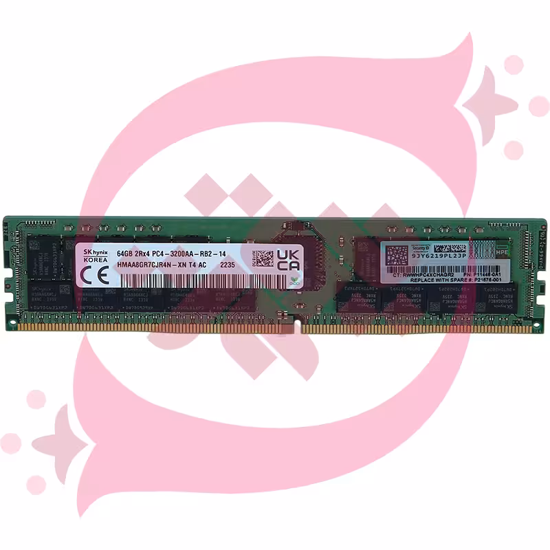 رم سرور HPE 64GB 2Rx4 PC4-3200AA-R Smart Kit P06035-B21