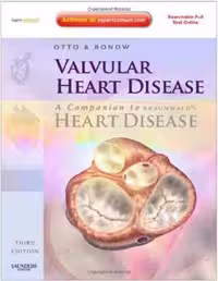 [PDF] دانلود کتاب Valvular Heart Disease - A Companion To Braunwald's Heart Disease, 3rd ed, 2009