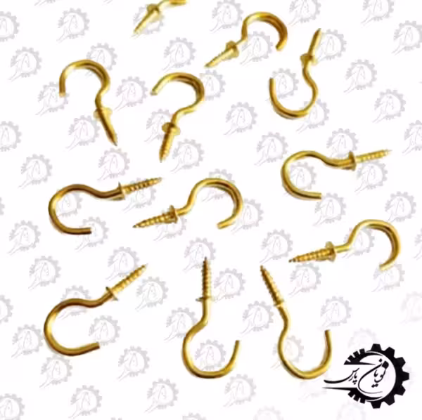 قلاب رزوه طلایی کوچک – 500 عدد