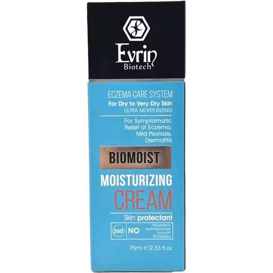 کرم مرطوب کننده پوست خشک اورین بیوتک 75 میلی لیتر | Evrin Ultra Moisturizing Cream For Dry to Vert Dry Skin 75ml