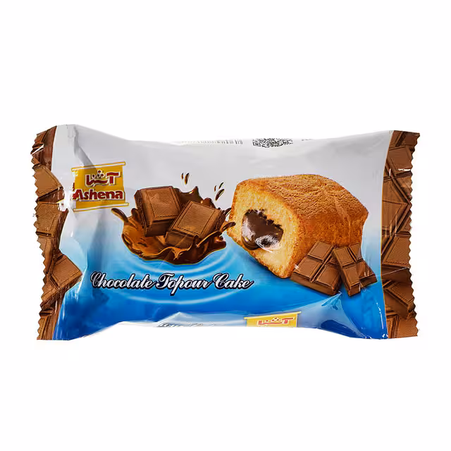 کیک توپر شکلاتی آشنا 35 گرمی