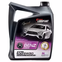 روغن موتور لوبریفنت کانادا مدل بنز و بی ام و SN حجم 5 لیتر (5W-30)