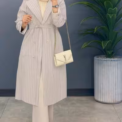 مانتو دانشجویی مدل مانتو بلند منیر