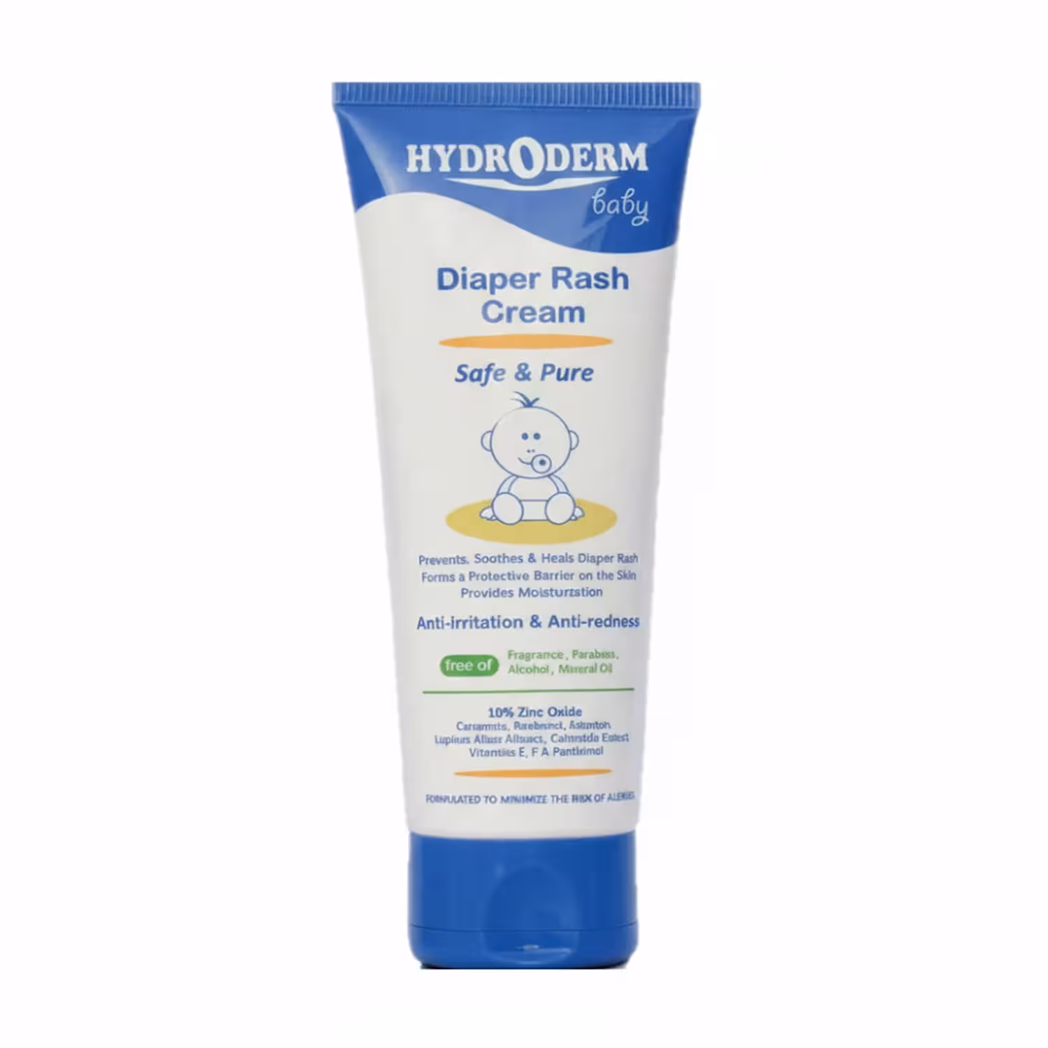 کرم ضد سوختگی پای نوزاد هیدرودرم 75 گرم |  Hydroderm DIAPER RASH CREAM