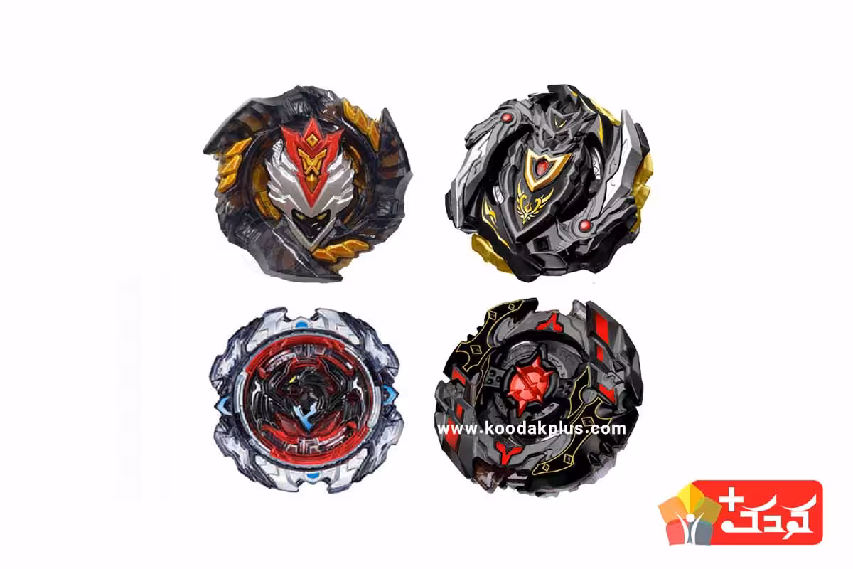 فرفره انفجاری اسباب بازی سری سایه (4 عددی)