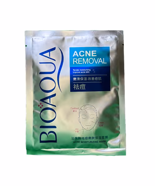 ماسک ورقه ای ضد جوش وآکنه بیوآکوا bioaqua anti acne