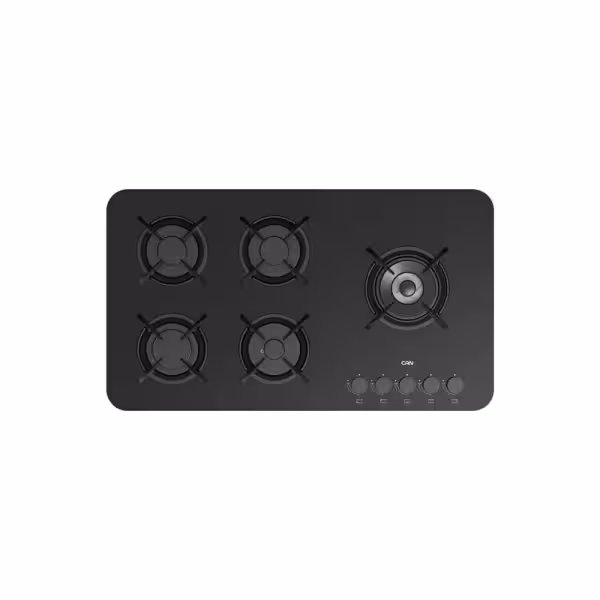 اجاق گاز شیشه ای 5 شعله کن مدل IG8510