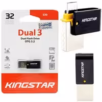 فلش 32 گیگ Kingstar S30 USB3.2 otg