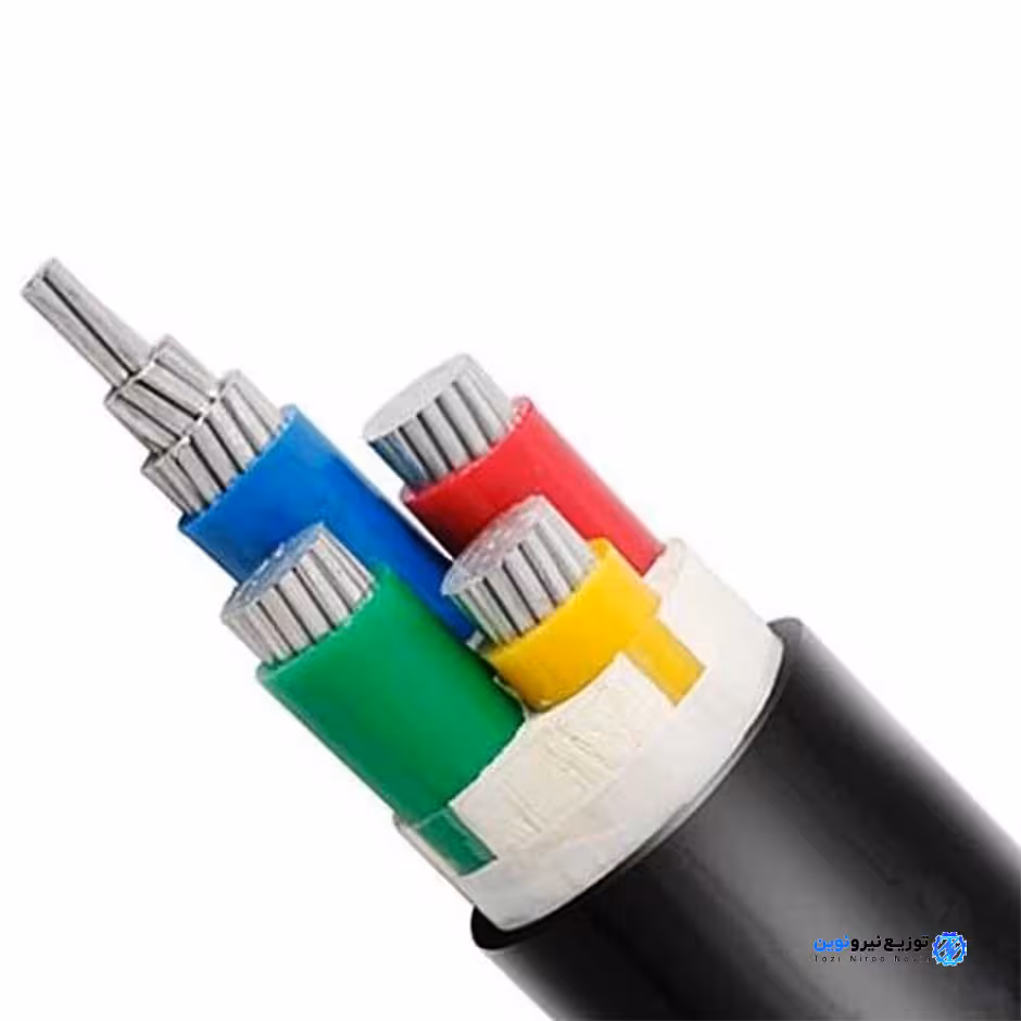 کابل آلومینیوم مفتولی 3 در 240 بعلاوه 120 سیم و کابل اختر