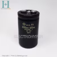 خازن الکترولیت 2200uF 450V