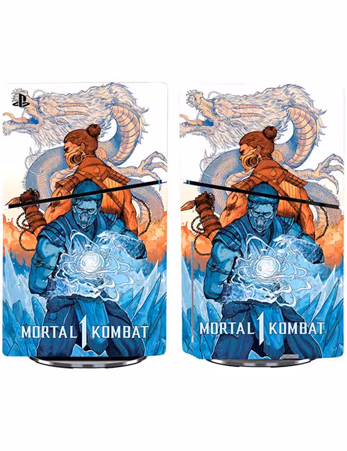 اسکین پی اس 5 اسلیم دیجیتال برند گیمآور طرح مورتال کامبت کد E