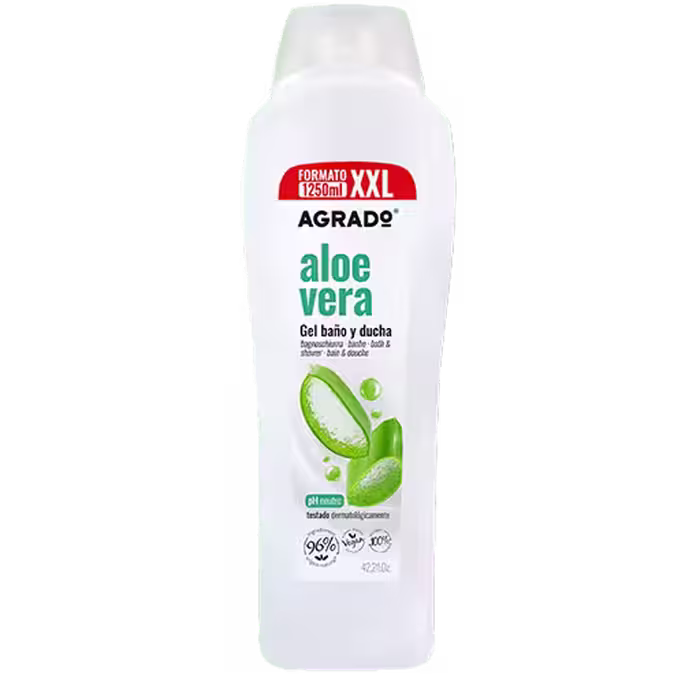 شامپو بدن وگان فامیلی آلوئه ورا آگرادو |Agrado Spanish Family Vegan Aloe Vera Body Shampoo