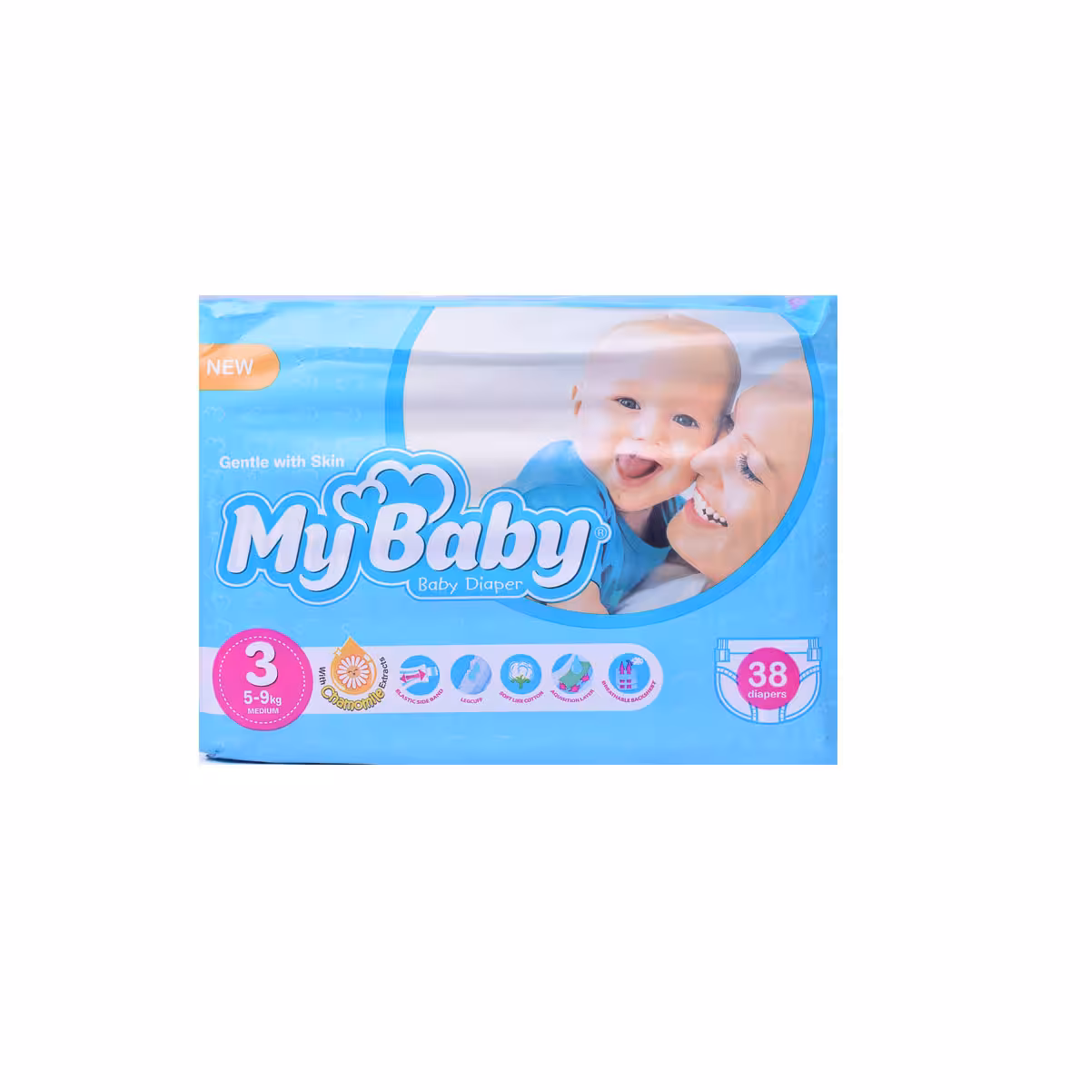 پوشک معمولی سایز 3مای بیبی-My Baby