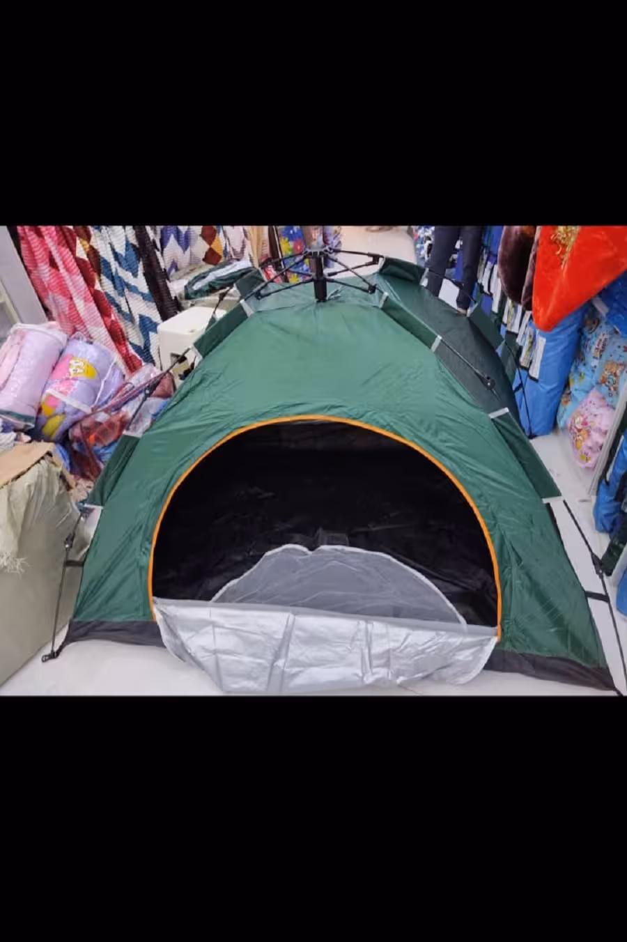 چادر کوهنوردی و مسافرتی ضد آب اتوماتیک 4 نفره ( 2 نفر خواب)( چتری یا نیلوفری )